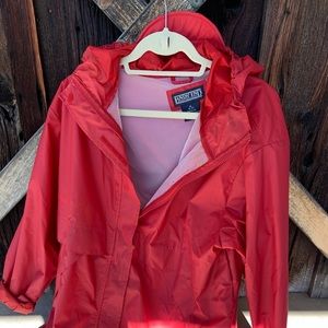 Lands End Rain Coat w/Hood-XL